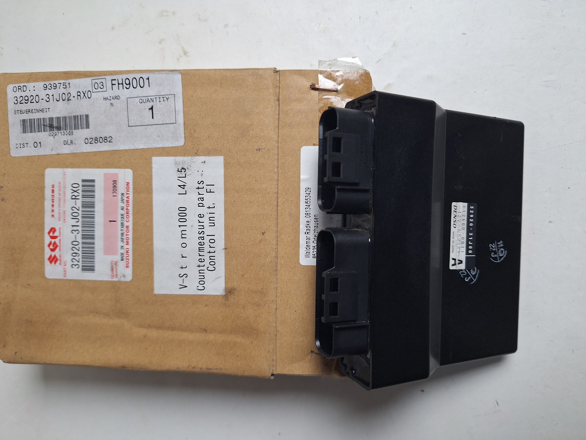 Picture of SUZUKI STEUEREINHEIT 32920-31J02-RX0